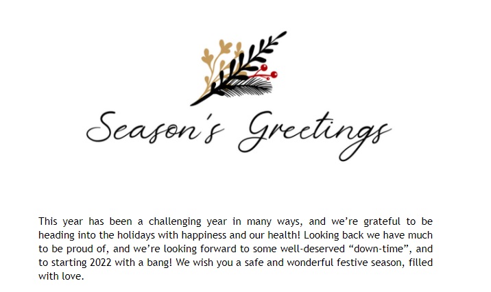 Website - April Newsletter