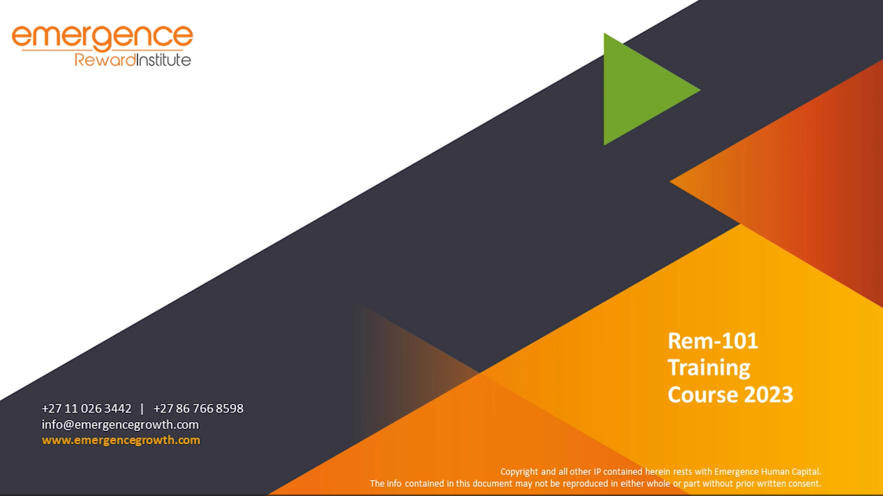 rem 101 course module 1
